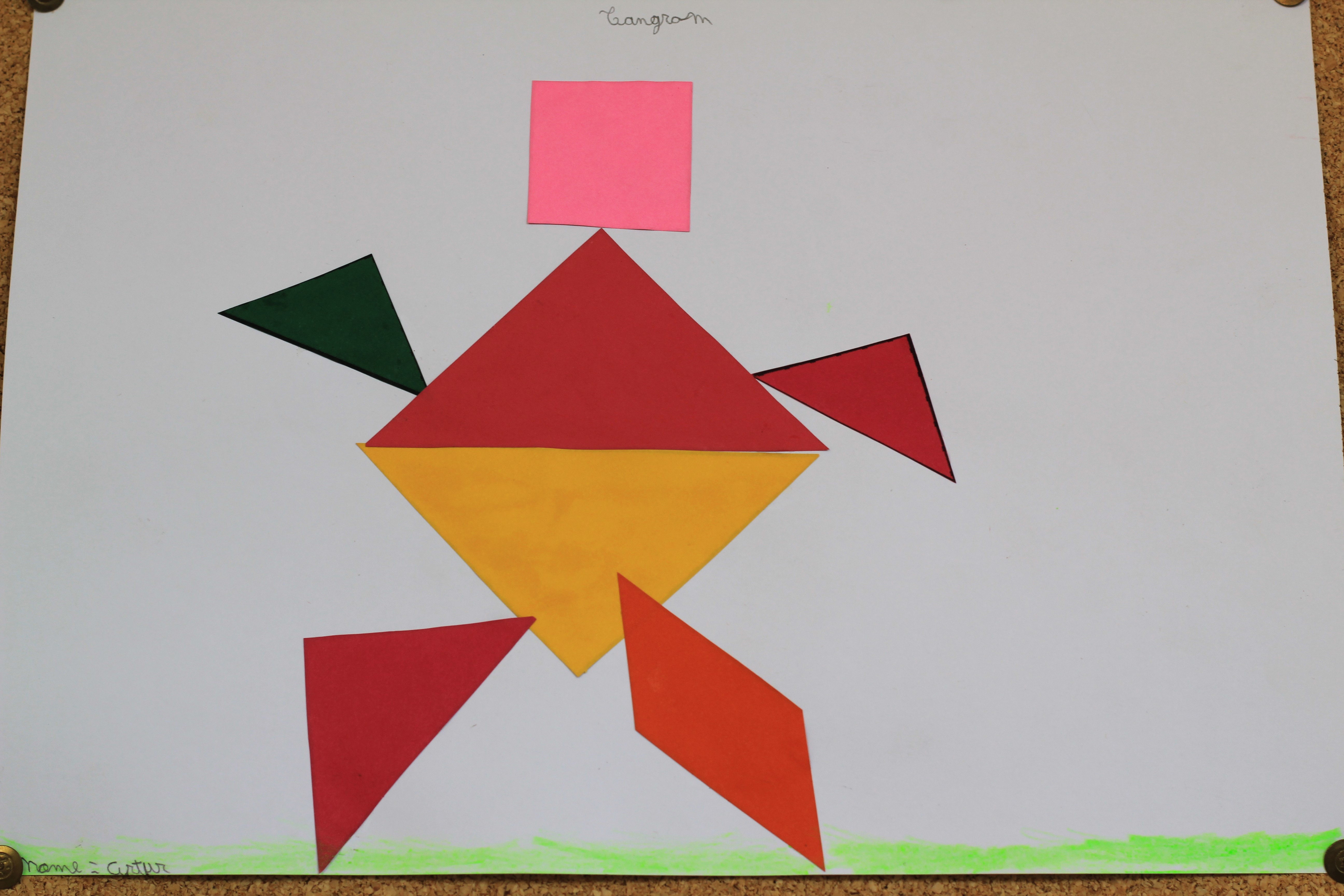 Tangram Quebra Cabeça Chines